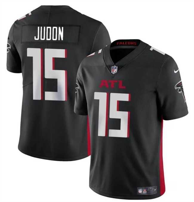 Men & Women & Youth Atlanta Falcons #15 Matthew Judon Black Vapor Untouchable Limited Football Stitched Jersey